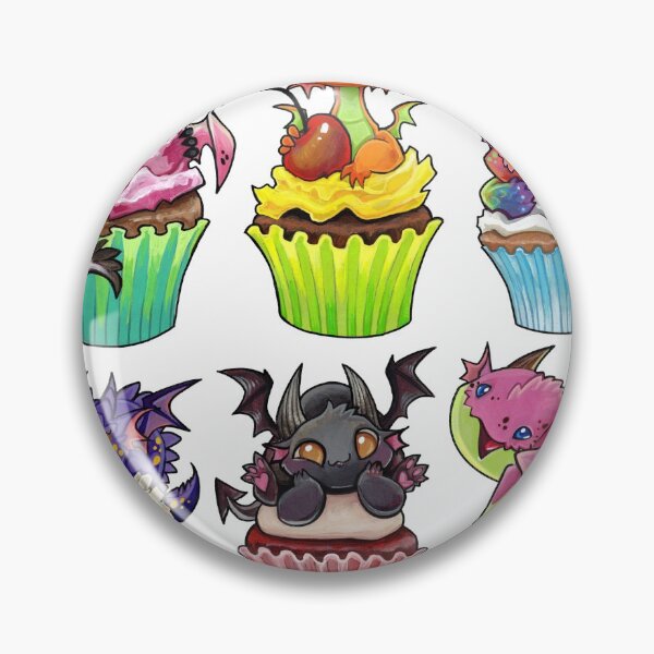 Item preview, Cupcake dragons designed and sold by ArtOfBianca.