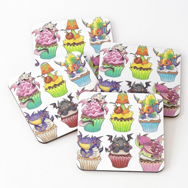 Item preview, Cupcake dragons designed and sold by ArtOfBianca.