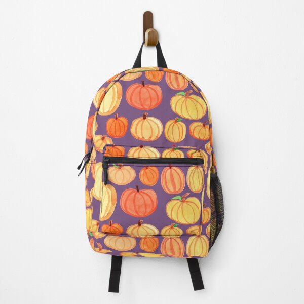 Item preview, Purple Pumpkin Patch Pattern designed and sold by vonplatypus.