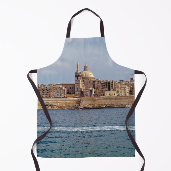 Item preview, Valletta city with traditional architecture of yellow limestone designed and sold by lena-maximova.