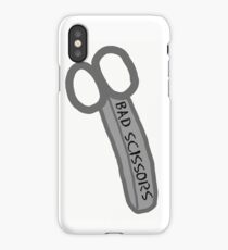 Bad Scissors iPhone Case