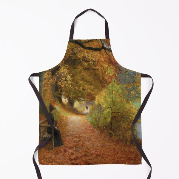 Item preview, Wooded Path in Autumn-Hans Andersen Brendekilde designed and sold by LexBauer.