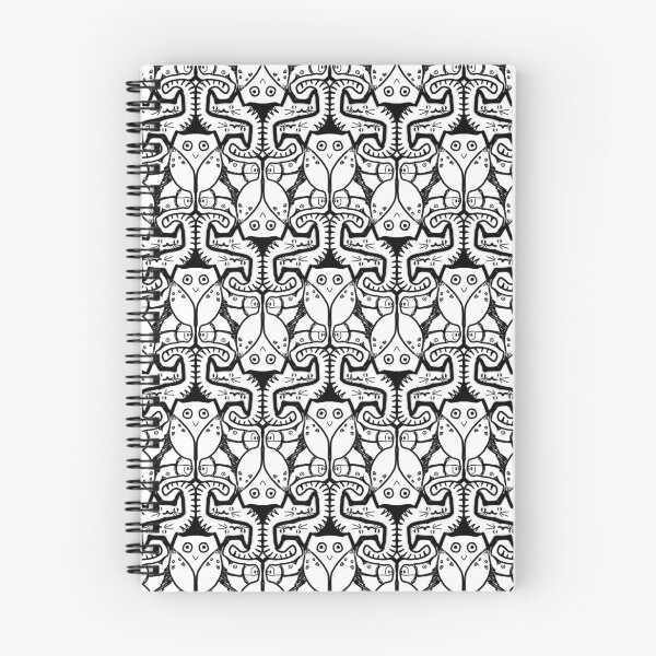 Item preview, Cats, Mice, Owls, and Horses geometric pattern  designed and sold by SaltCitySage.