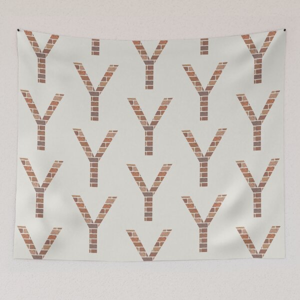 Item preview, Brick wall Y letter designed and sold by EngineerGoC.