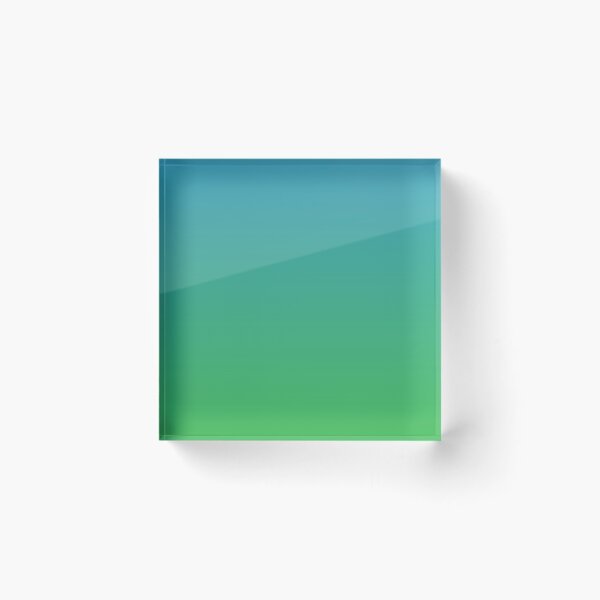 Item preview, Cute, Trendy Teal Blue And Fruit Green Colored Ombre designed and sold by LiveAesthetic.