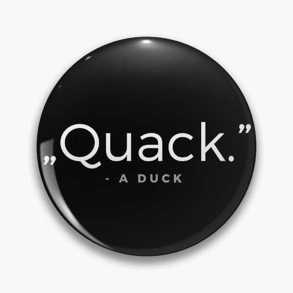 Item preview, Quack. - a duck quota designed and sold by ubaDesigns.