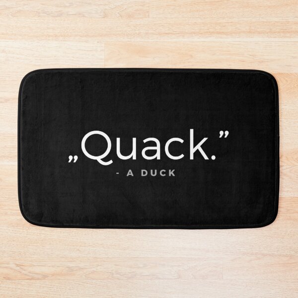 Item preview, Quack. - a duck quota designed and sold by ubaDesigns.