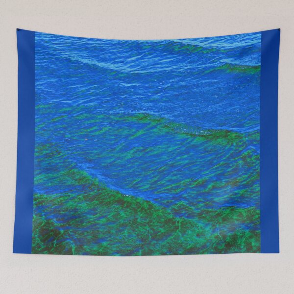 Item preview, Waves Blue-Green DPG160608h designed and sold by CSteenArt.
