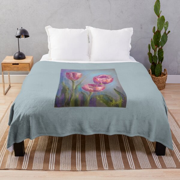 Artikelvorschau, Rosa Tulpenmalerei entworfen und verkauft von Life Is Beautiful.