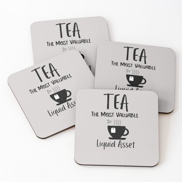 Item preview, Accounting Tea Liquid Asset designed and sold by MerciMe.