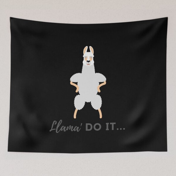 Item preview, Funny Llama Do It... designed and sold by PandaSoul.