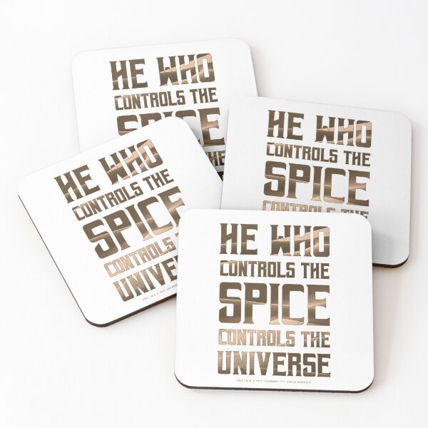 Item preview, Dune - He who controls the Spice controls the universe (Dark) - designed and sold by Printerially.