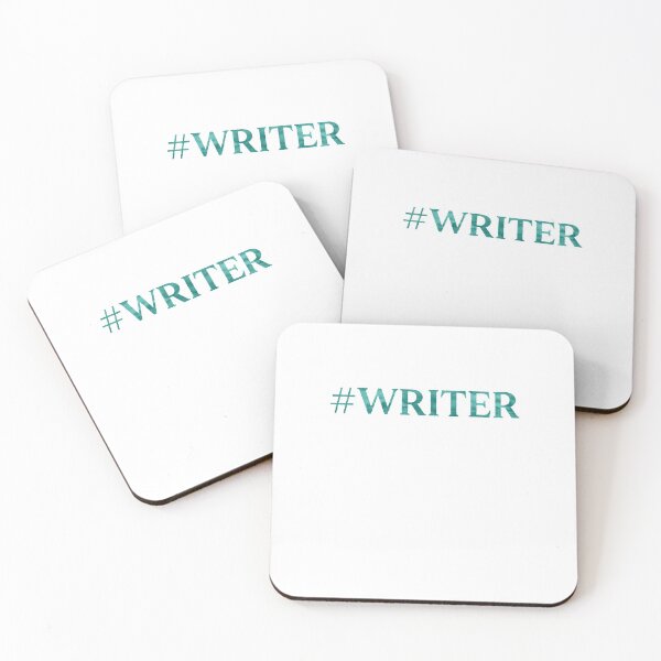 Item preview, Writer Books Hashtag Watercolor Motivate designed and sold by sharedipmemes.