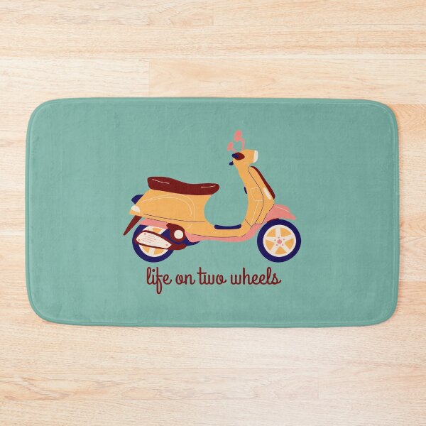 Item preview, Life On Two Wheels designed and sold by NomadMessenger.