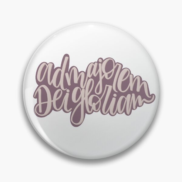Item preview, AMDG - Ad Majorem Dei Gloriam designed and sold by furthernhigher.