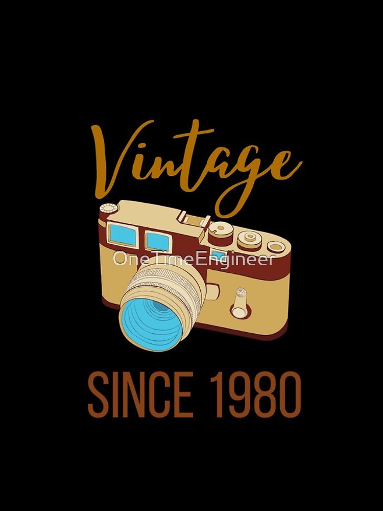 Thumbnail 4 of 4, iPhone Case, Retro Camera since 1980 designed and sold by OneTimeEngineer.