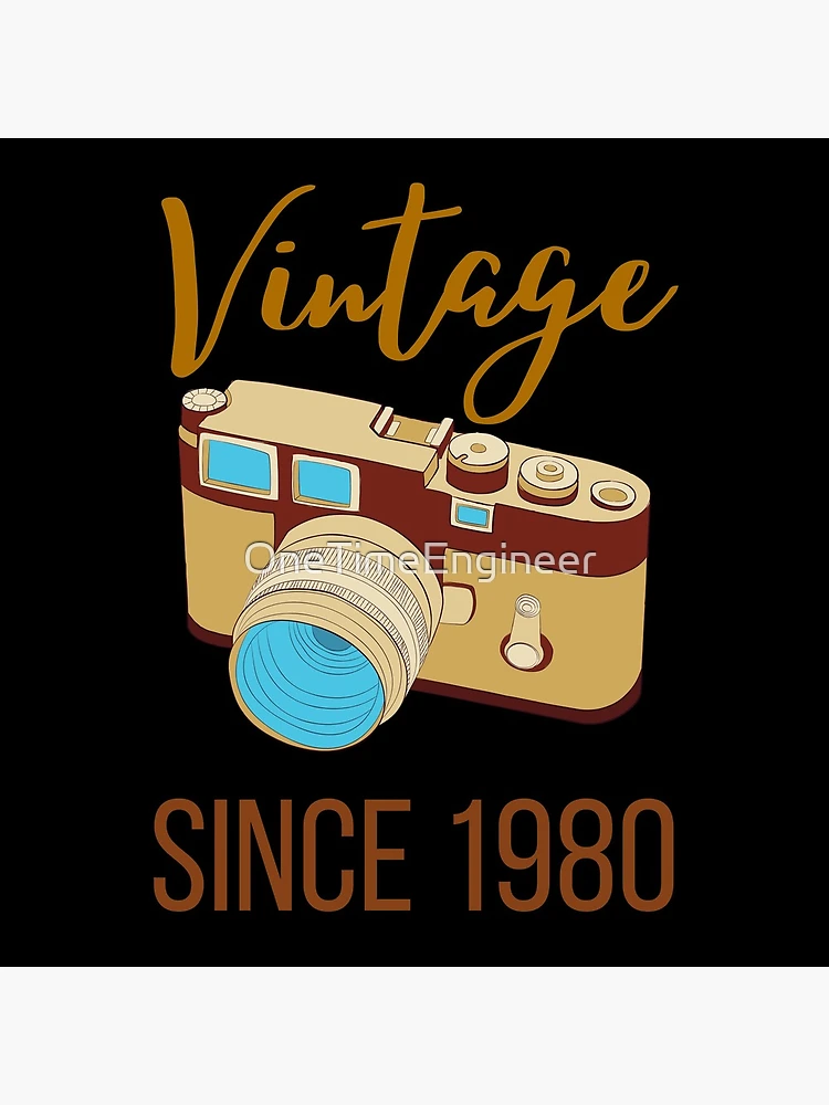 Thumbnail 5 of 5, Coasters (Set of 4), Retro Camera since 1980 designed and sold by OneTimeEngineer.