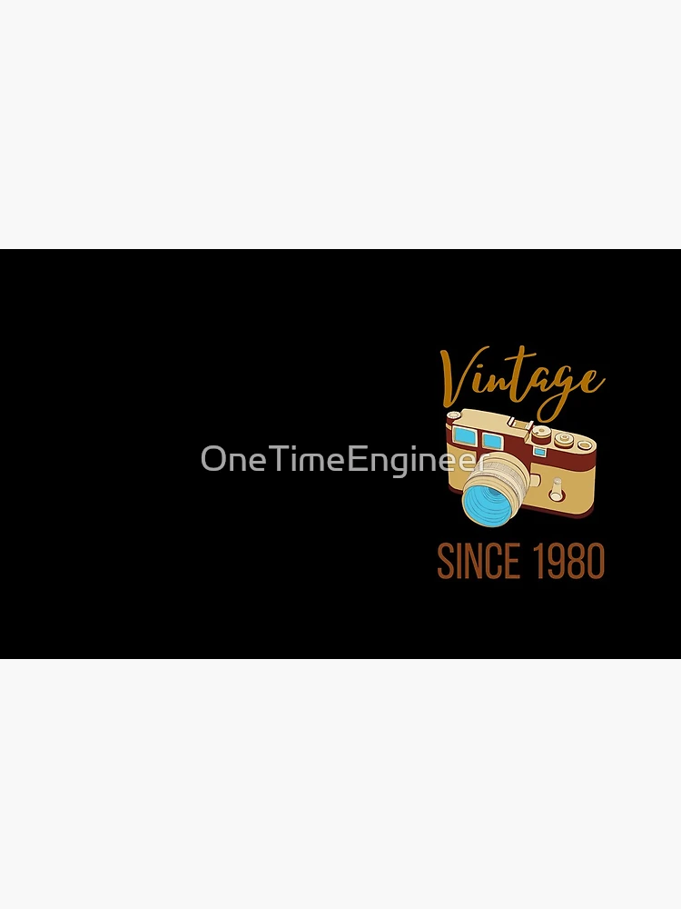 Thumbnail 4 of 4, Coffee Mug, Retro Camera since 1980 designed and sold by OneTimeEngineer.