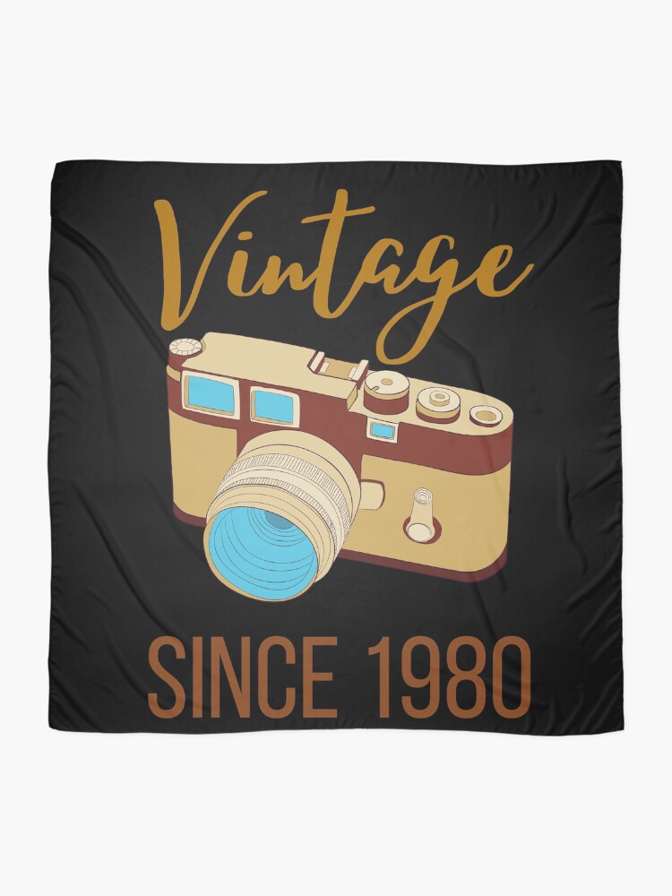Thumbnail 2 of 3, Scarf, Retro Camera since 1980 designed and sold by OneTimeEngineer.
