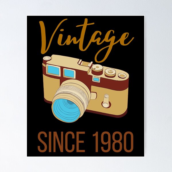 Item preview, Retro Camera since 1980 designed and sold by OneTimeEngineer.