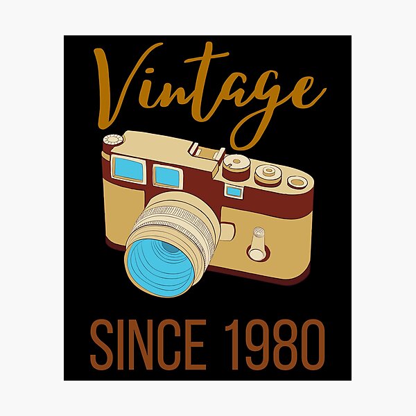Item preview, Retro Camera since 1980 designed and sold by OneTimeEngineer.