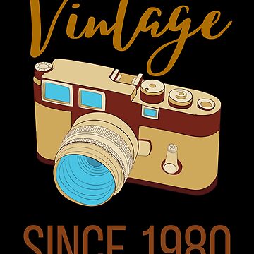 Artwork thumbnail, Retro Camera since 1980 by OneTimeEngineer