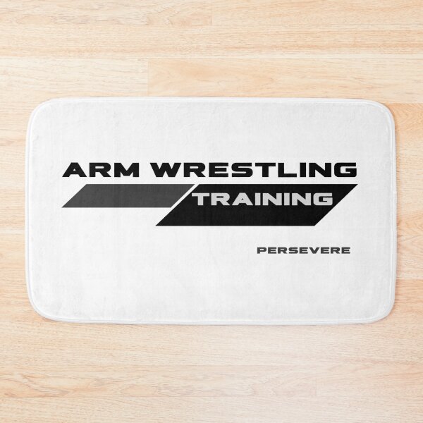Item preview, ARM WRESTLING TRAINING, WHITE, BLACK (OR) designed and sold by Tru-Intuit.