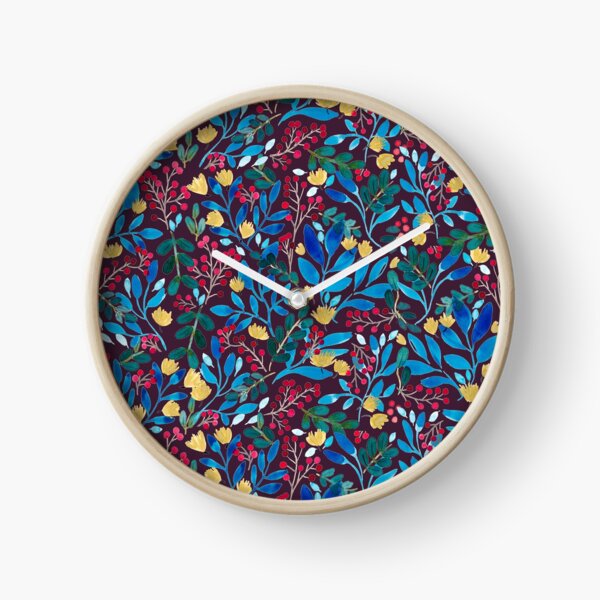 Autumnal Colors Clock