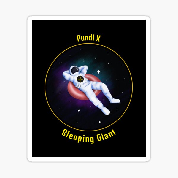 Pundi X sleeping giant Sticker