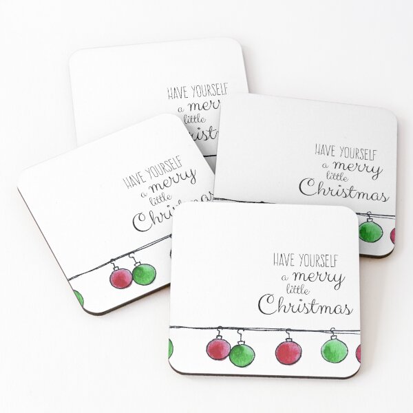 Item preview, Red and Green Christmas Ornaments designed and sold by EmDamArt.