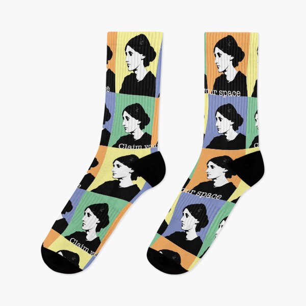 Item preview, Virginia Woolf Claim your Space designed and sold by candhdesigns.