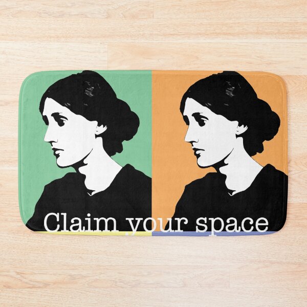 Item preview, Virginia Woolf Claim your Space designed and sold by candhdesigns.