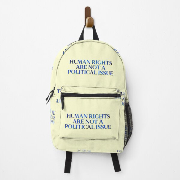 Item preview, Human Rights Are Not A Political Issue Motivation designed and sold by sharedipmemes.