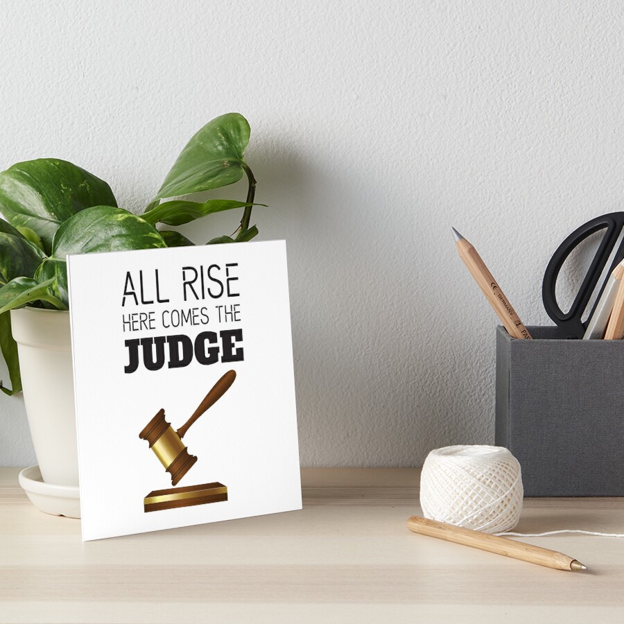 All Rise Here Comes The Judge | Poster