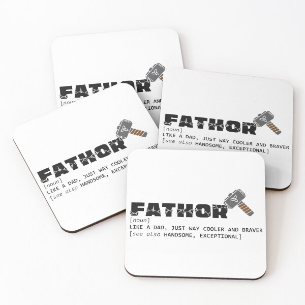 Item preview, FATHOR Shirt, Noun Like A Dad, Just Way Cooler And Braver designed and sold by LA diseños.