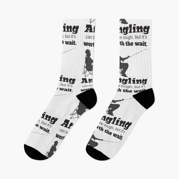 Item preview, Angling Can Be Tough, But It's Worth The Wait designed and sold by 4AllTimes.