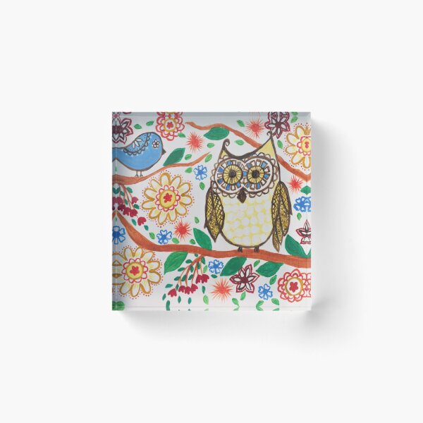 Item preview, Owl in Color designed and sold by HapiApol.