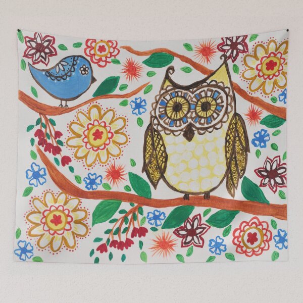 Item preview, Owl in Color designed and sold by HapiApol.