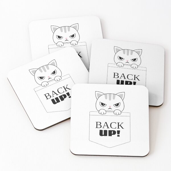 Item preview, Vex Angry Cat Back Up Artwork  designed and sold by CreatedbyJR.