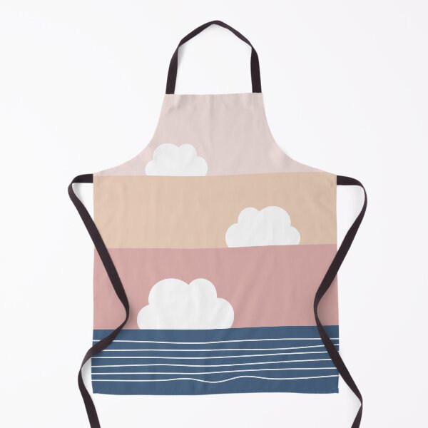 Item preview, Mar y nubes minimalistas designed and sold by debbiealbin.