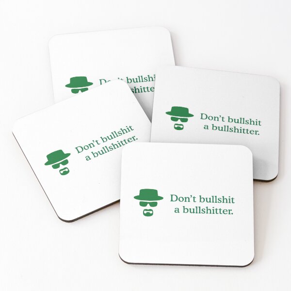 Artikelvorschau, Breaking Bad Heisenberg Zitat Walter White - Don't Bullshit A Bullshitter - hellgrün lang entworfen und verkauft von AlexTheRieur.