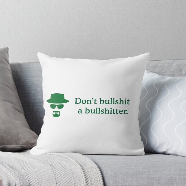 Artikelvorschau, Breaking Bad Heisenberg Zitat Walter White - Don't Bullshit A Bullshitter - hellgrün lang entworfen und verkauft von AlexTheRieur.