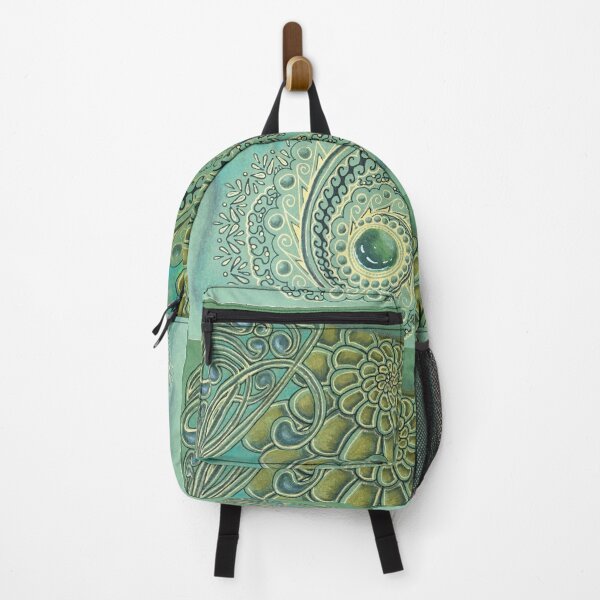 Item preview, Swirl Melody of Teal and Gold designed and sold by ACarlo.