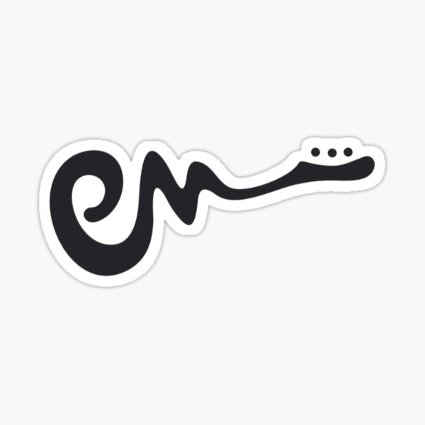 Guitar Eddie Van Halen Sticker