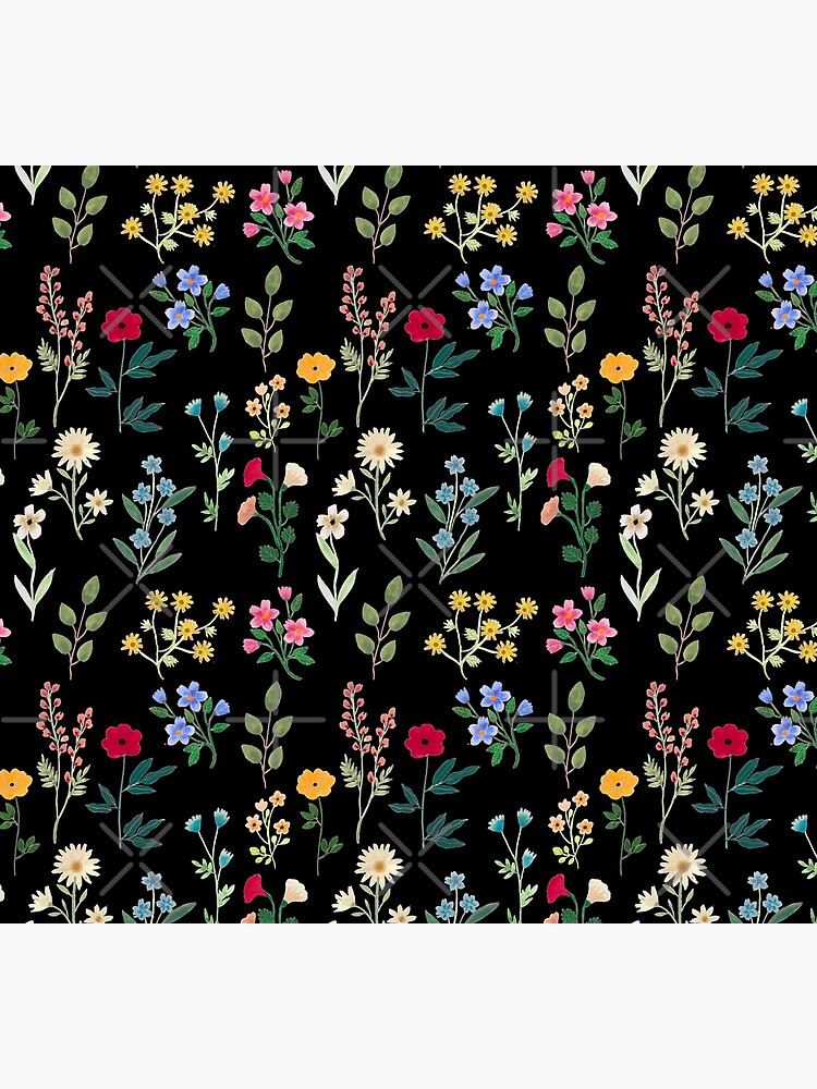 Spring Botanicals Black by artiisan