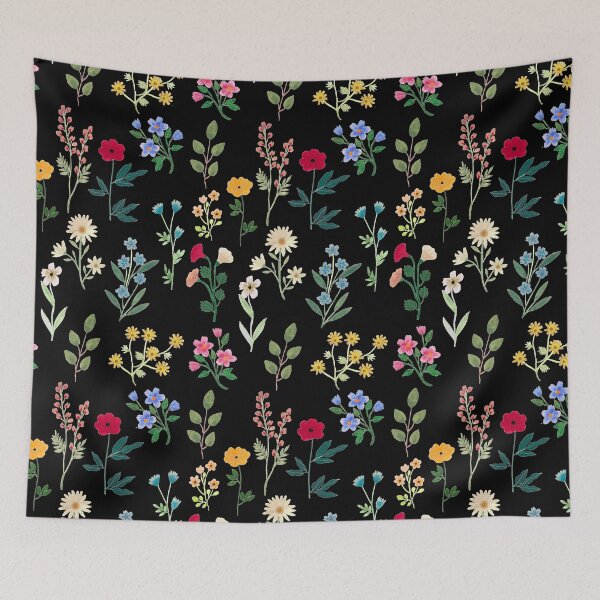 Item preview, Spring Botanicals Black designed and sold by artiisan.