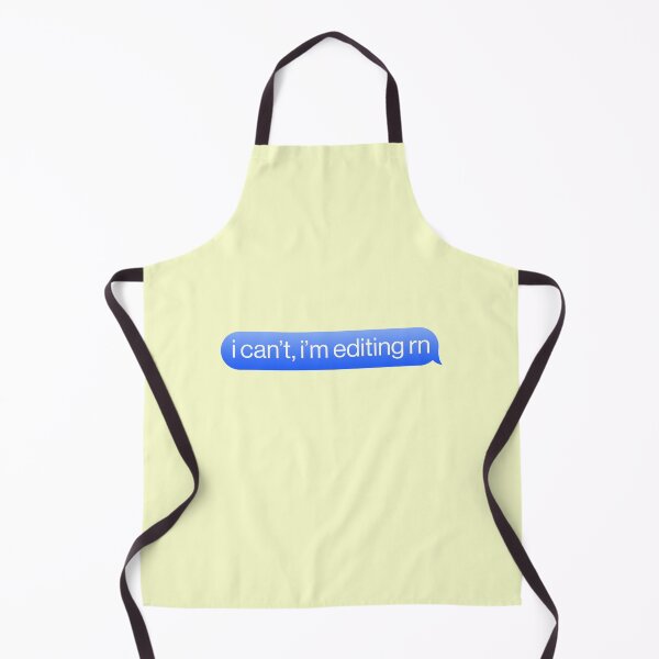 Item preview, I Can't I'm Editing RN Youtube Designer Videos Editor Film designed and sold by sharedipmemes.