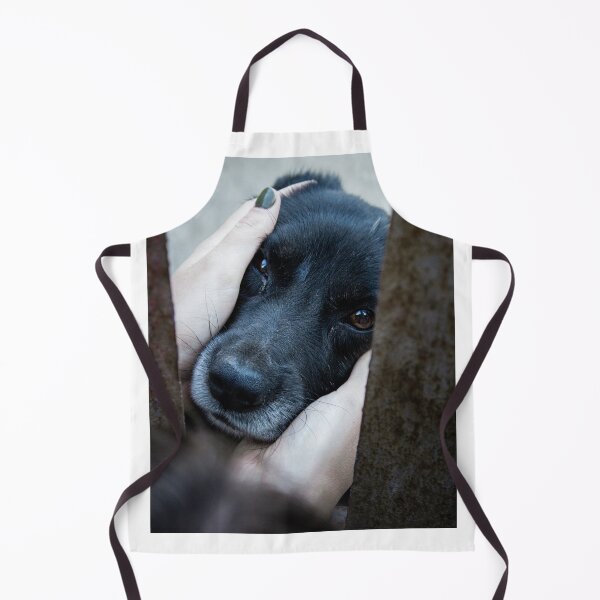 Item preview, Dog between hands designed and sold by Life-s-A-Hike.