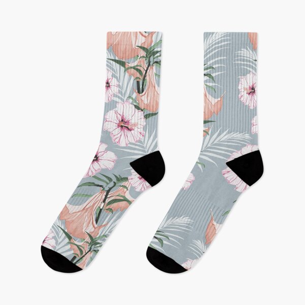 Aperçu de l'œuvre Motif de fleurs exotiques tropicales créée et vendue par Graphix-Space.