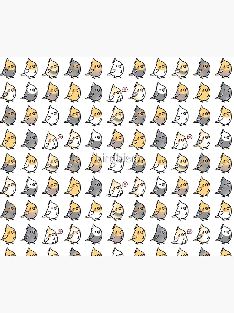 Chubby Cockatiel Collection by birdhism